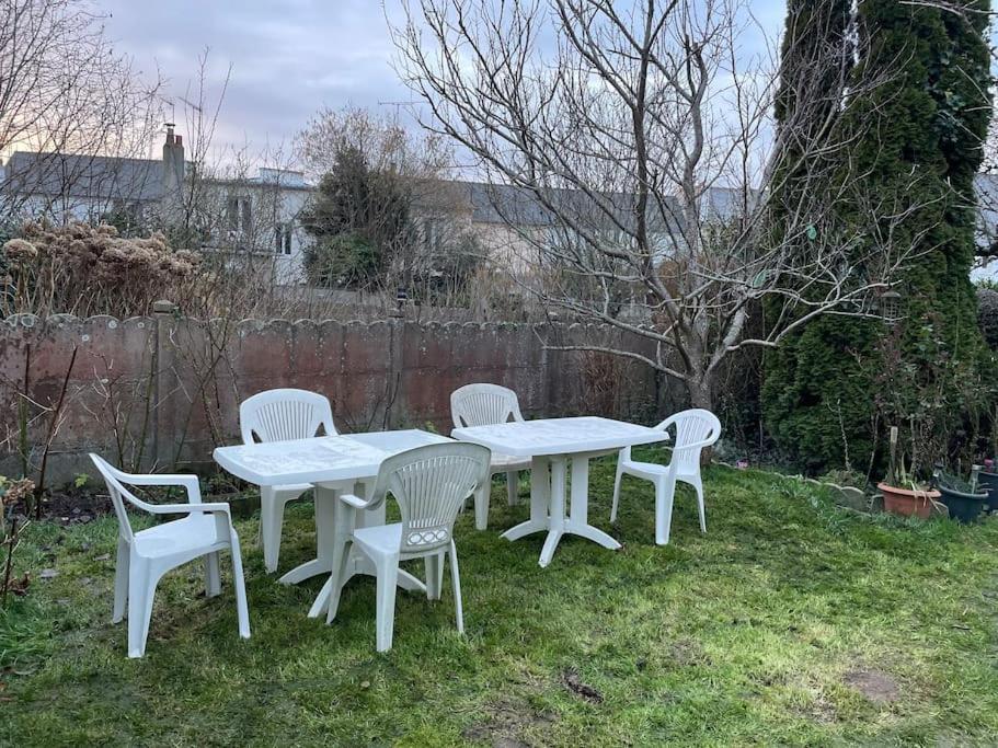 Maison Spacieuse Avec Jardin Et Salle De Sport Saint-Brieuc Eksteriør billede